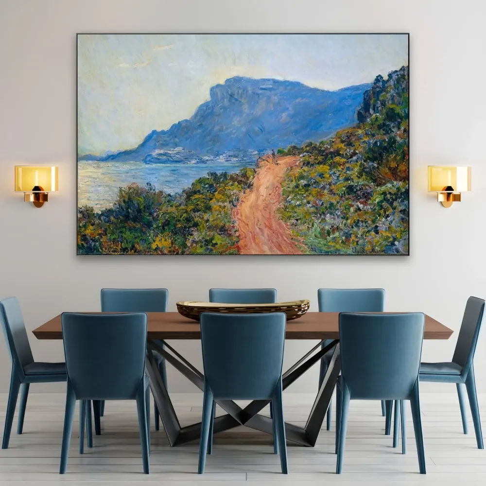 Corniche lähellä Monacoa, Claude Monet OGC