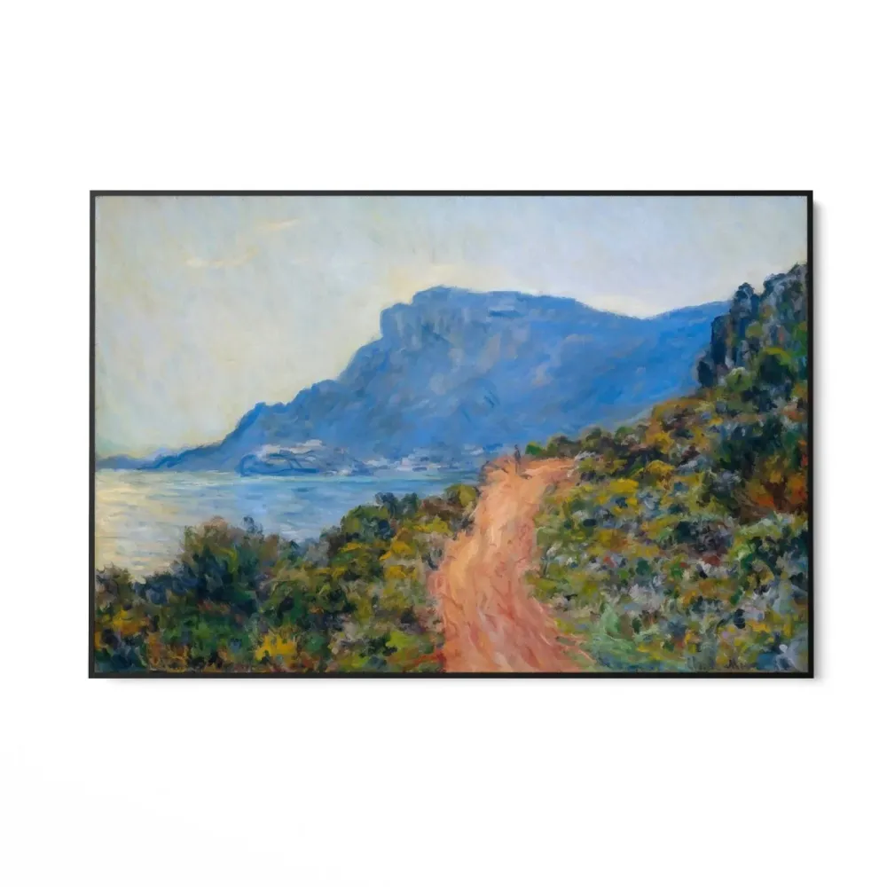 Corniche lähellä Monacoa, Claude Monet OGC