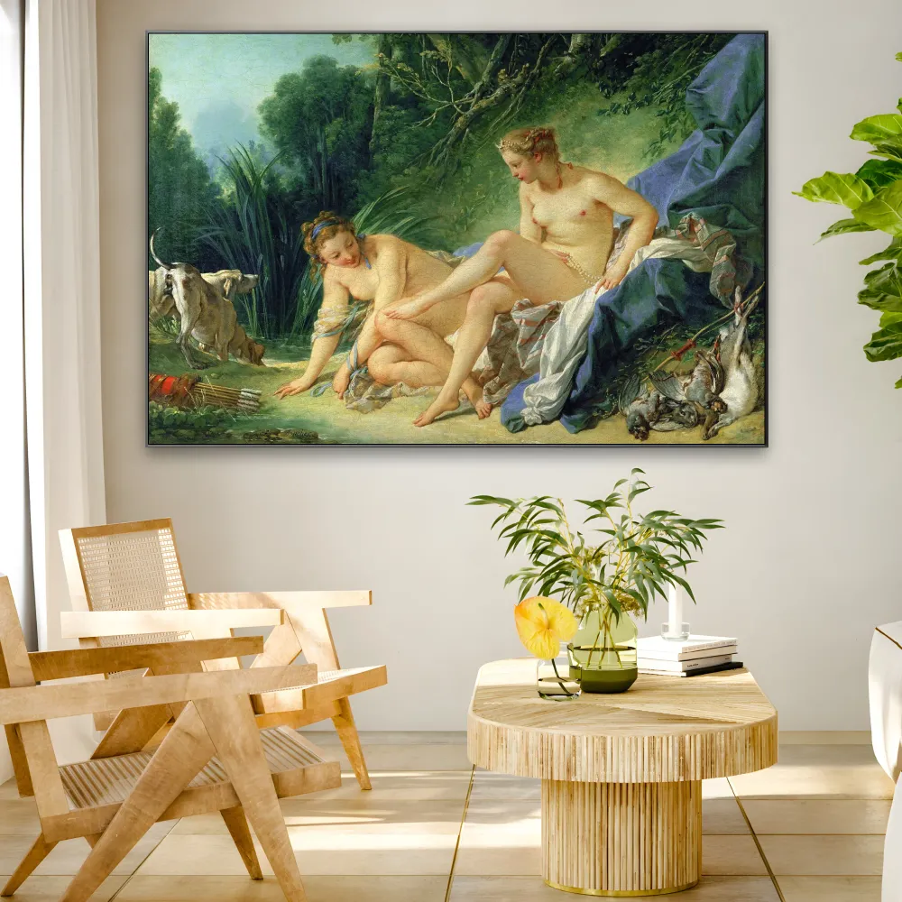 Diana kylvyssä, François Boucher OGC
