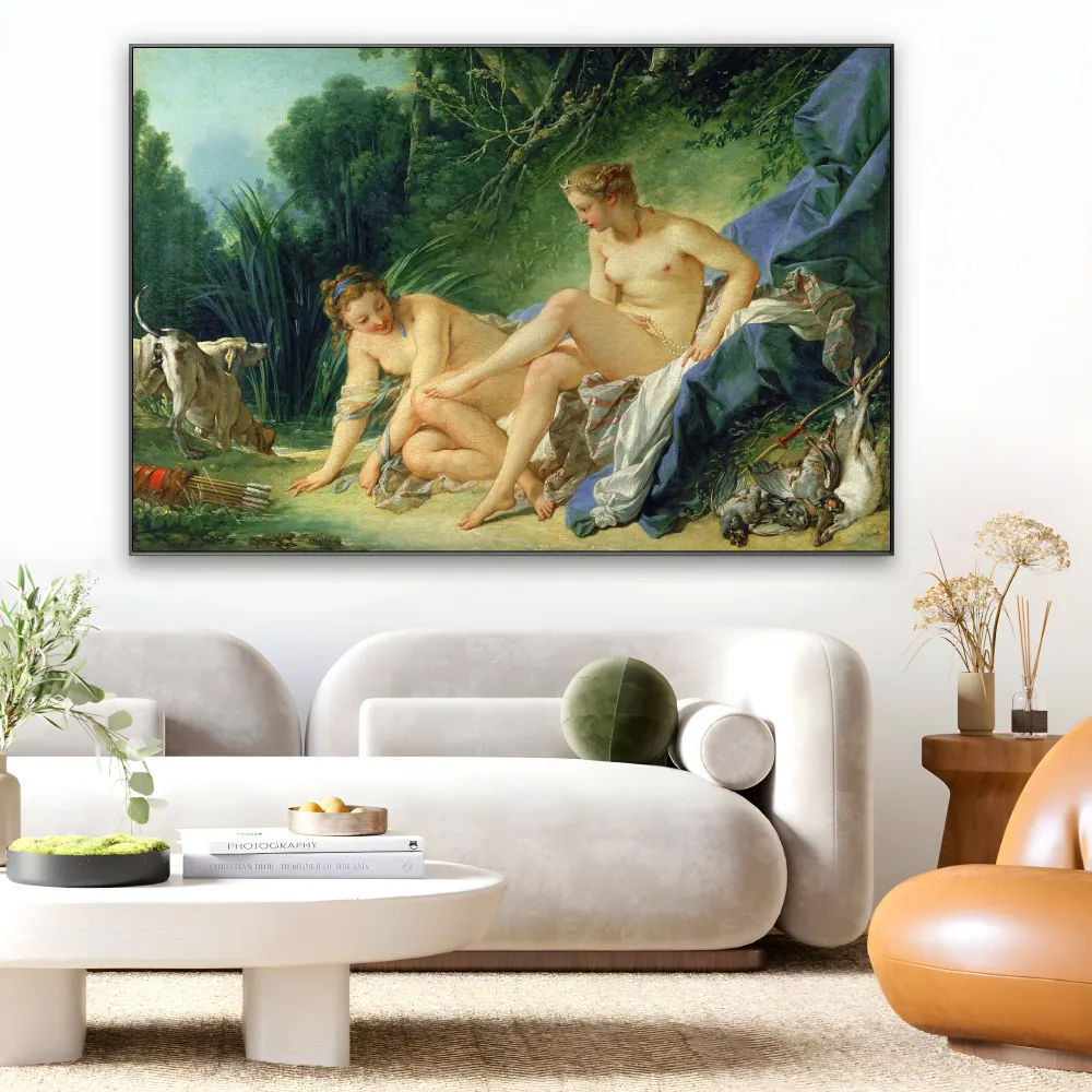 Diana kylvyssä, François Boucher OGC