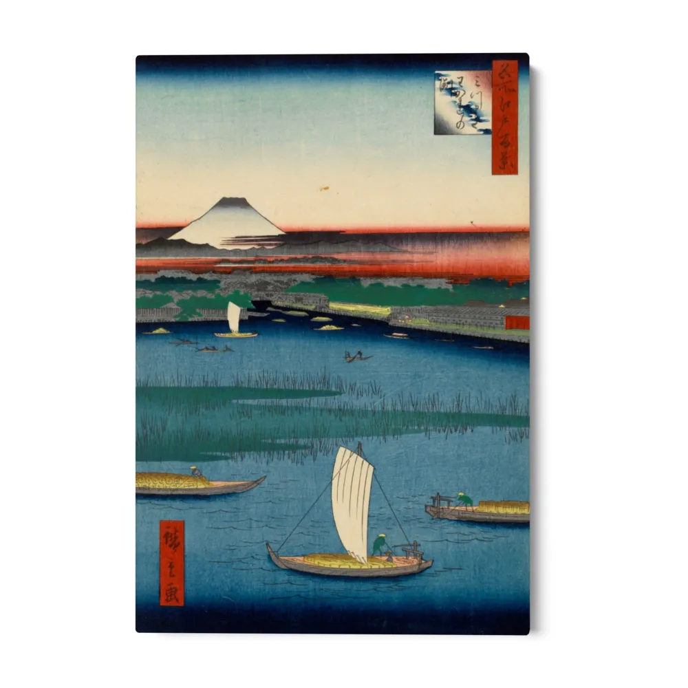 Edo LXVII:n sadat kuuluisat näkymät, Utagawa Hiroshige OGC