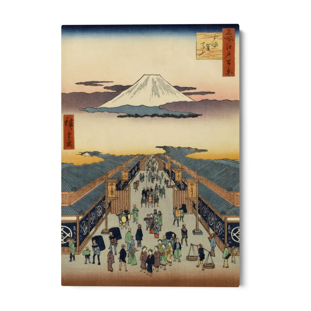 Edo VIII:n sadat kuuluisat näkymät, Utagawa Hiroshige OGC