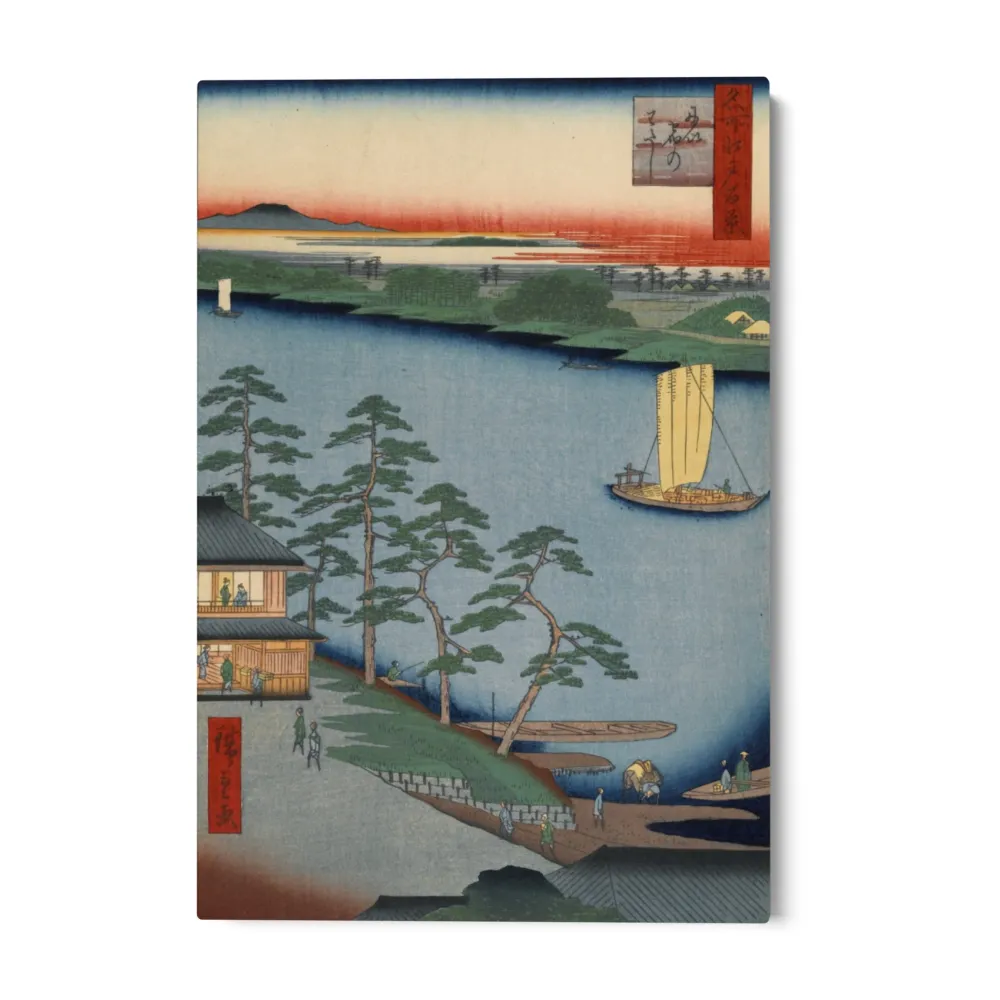 Edo XCIII:n sadat kuuluisat näkymät, Utagawa Hiroshige OGC