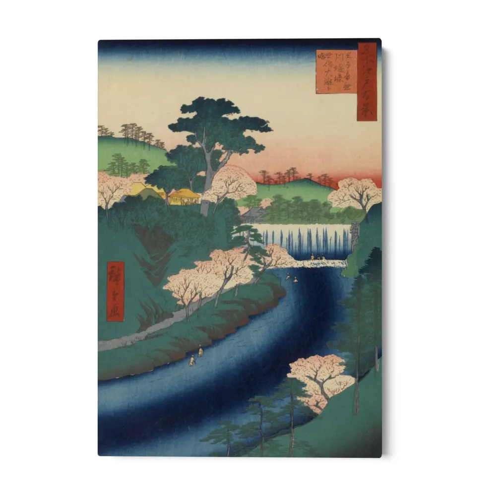 Edo XIX:n sadat kuuluisat näkymät, Utagawa Hiroshige OGC