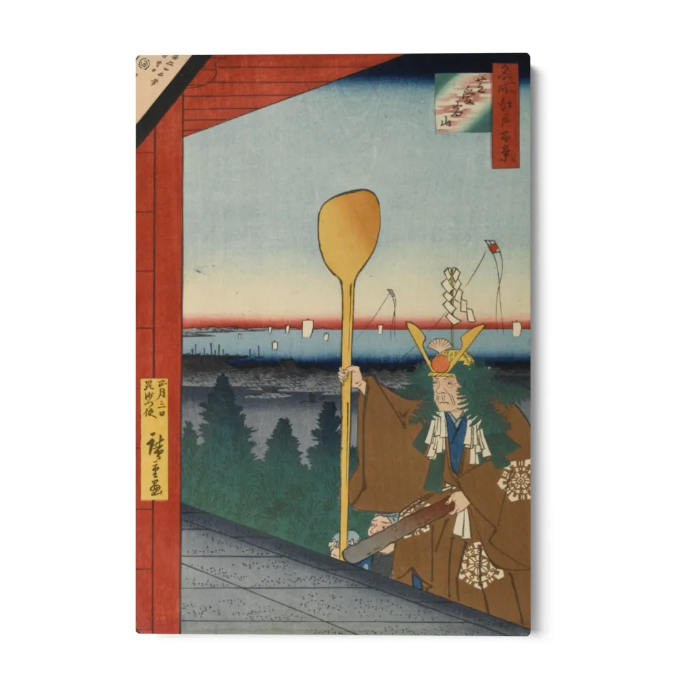 Edo XXI:n sadat kuuluisat näkymät, Utagawa Hiroshige OGC