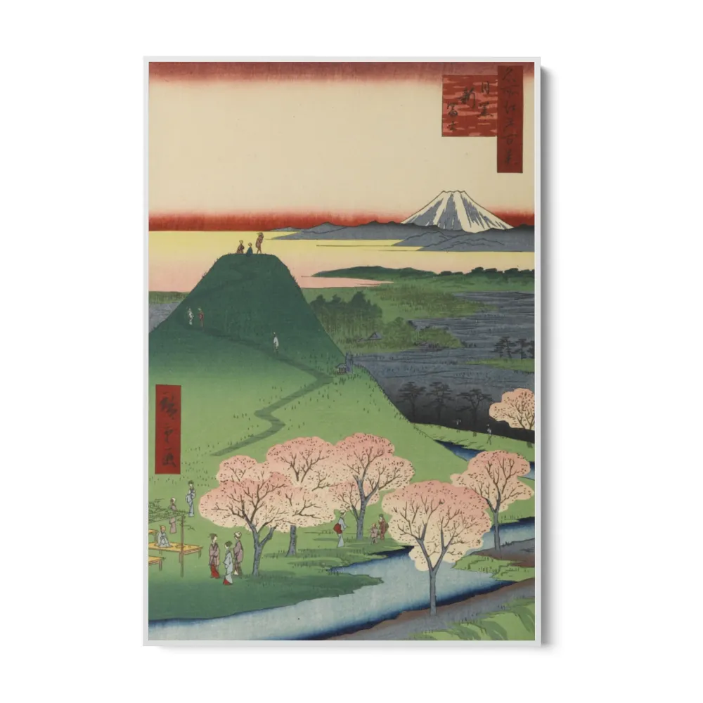 Edo XXIV:n sadat kuuluisat näkymät, Utagawa Hiroshige OGC
