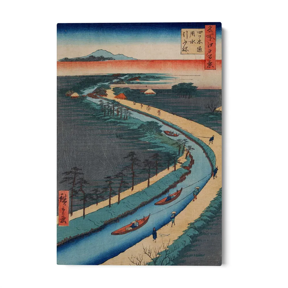 Edo XXXIII:n sadat kuuluisat näkymät, Utagawa Hiroshige OGC