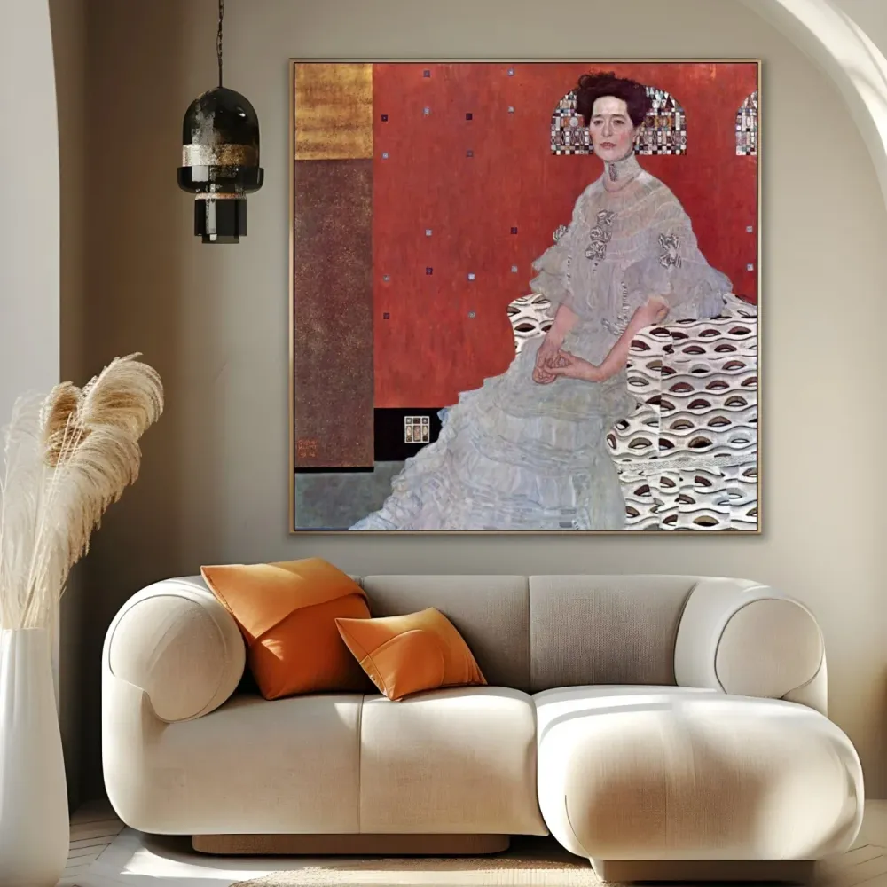 Fritza Riedlerin muotokuva - Gustav Klimt OGC