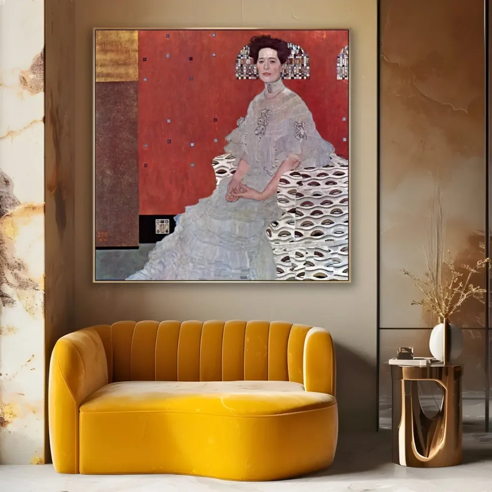 Fritza Riedlerin muotokuva - Gustav Klimt OGC