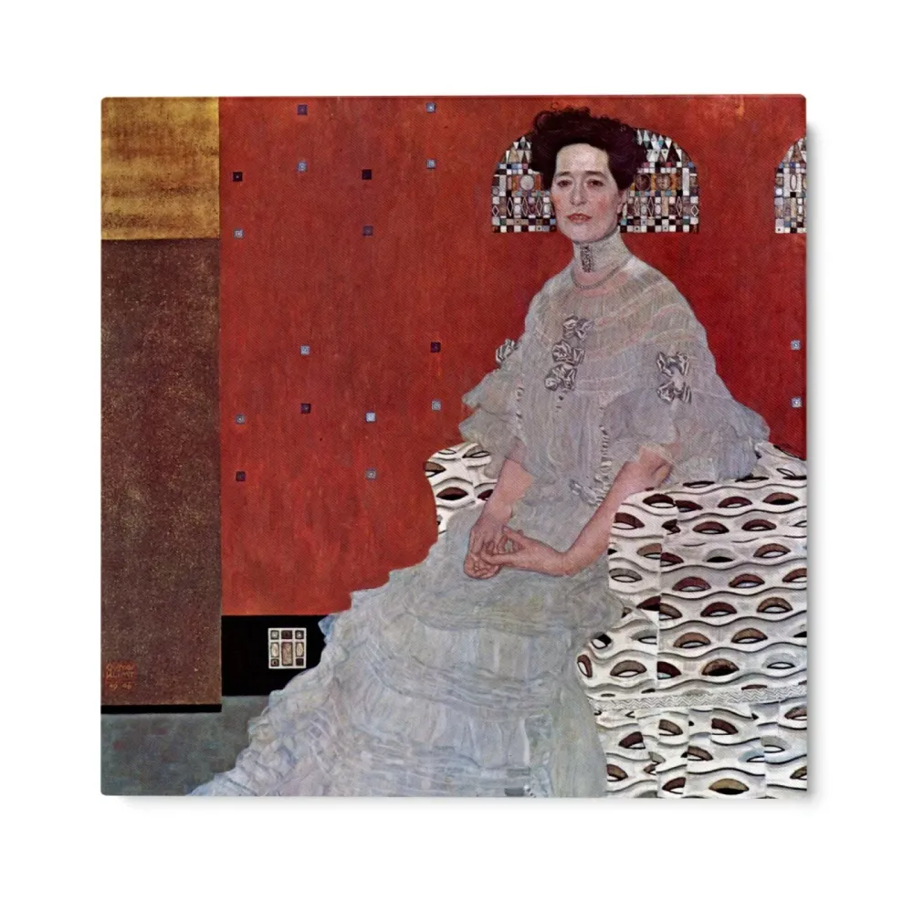 Fritza Riedlerin muotokuva - Gustav Klimt OGC