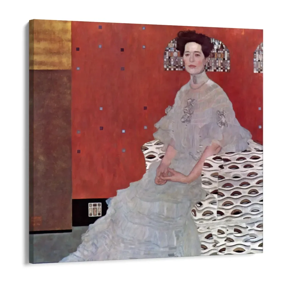 Fritza Riedlerin muotokuva - Gustav Klimt OGC