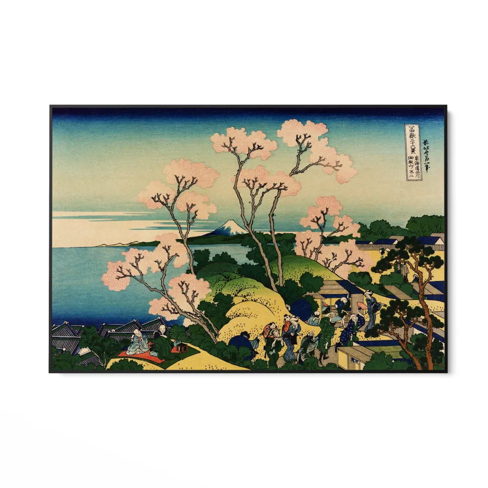 Fuji Gotenyamasta Tōkaidōlla Shinagawassa, Katsushika Hokusai OGC