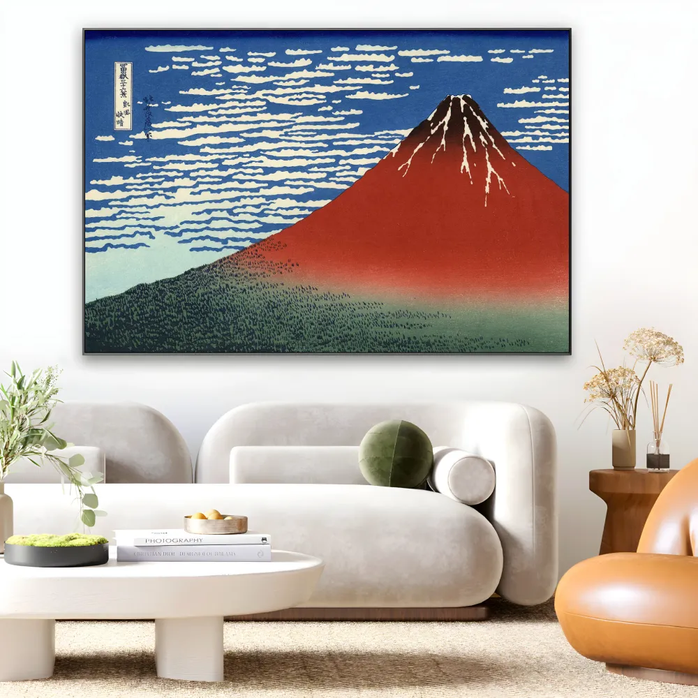 Fuji Rosso, Katsushika Hokusai OGC