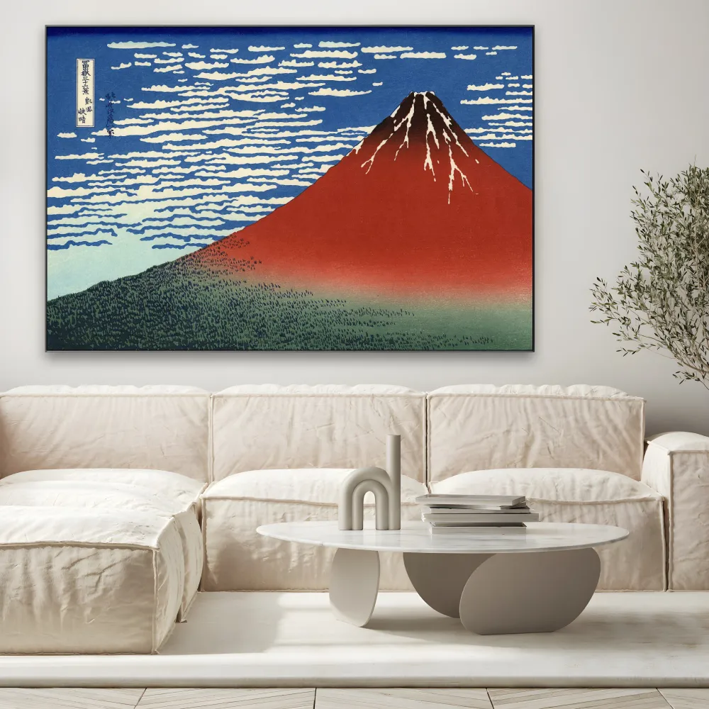 Fuji Rosso, Katsushika Hokusai OGC