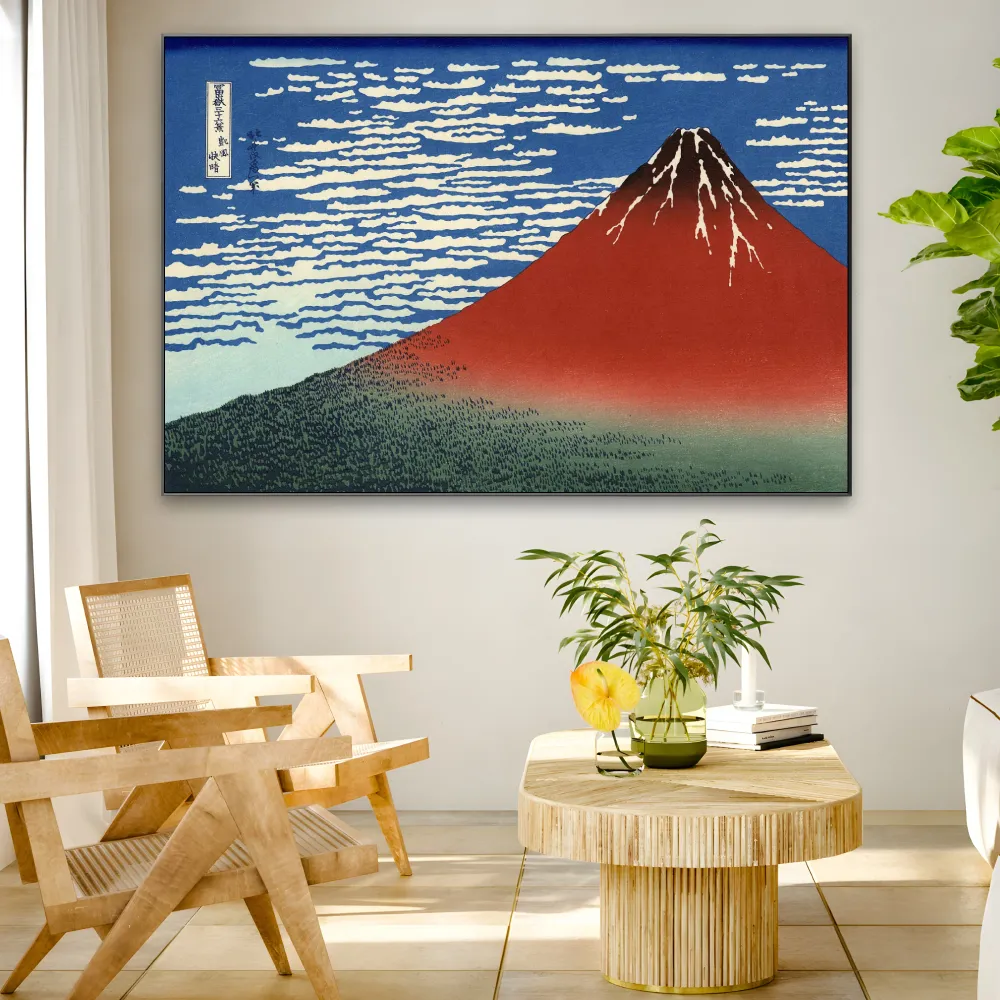 Fuji Rosso, Katsushika Hokusai OGC