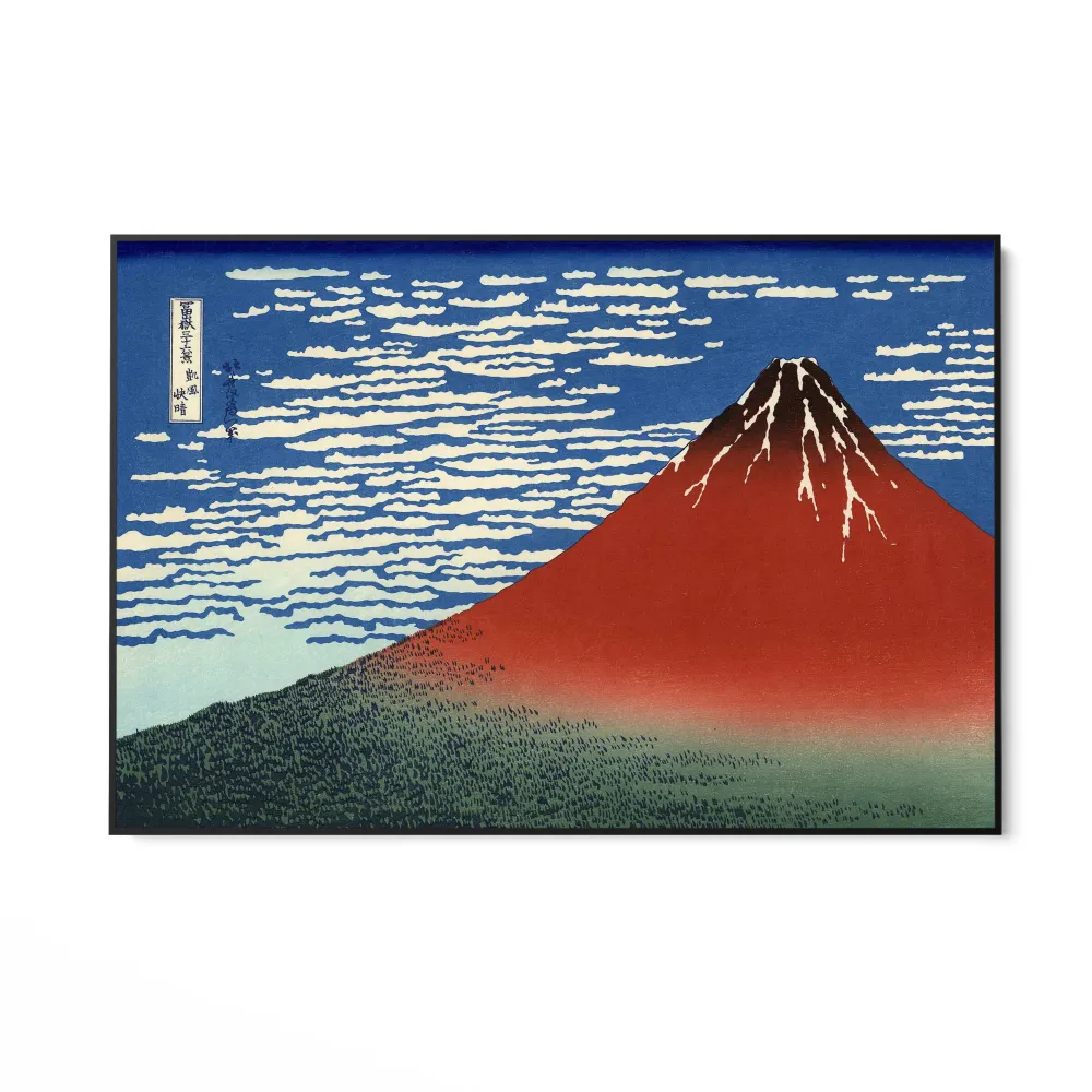 Fuji Rosso, Katsushika Hokusai OGC