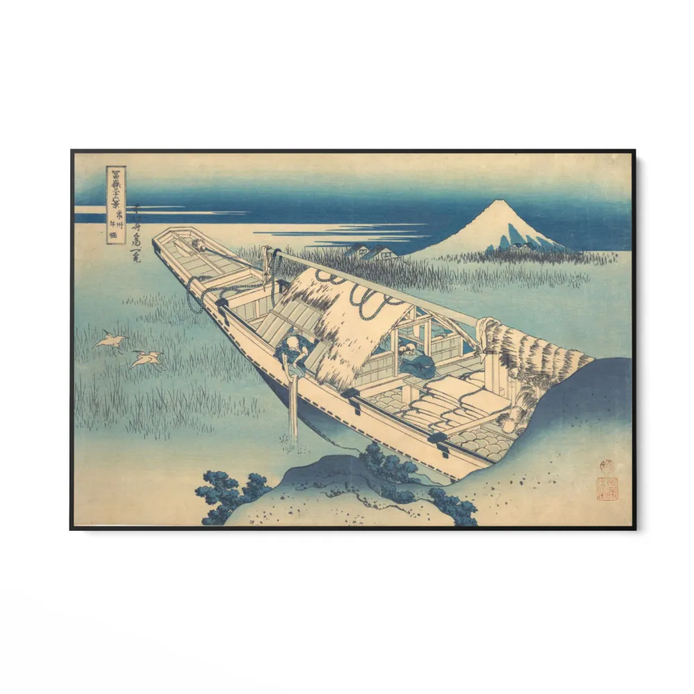 Fuji-näkymä veneestä, Katsushika Hokusai OGC