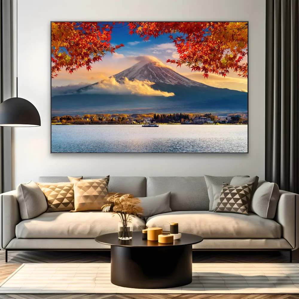 Fuji-vuori syksyllä, Japani OGC