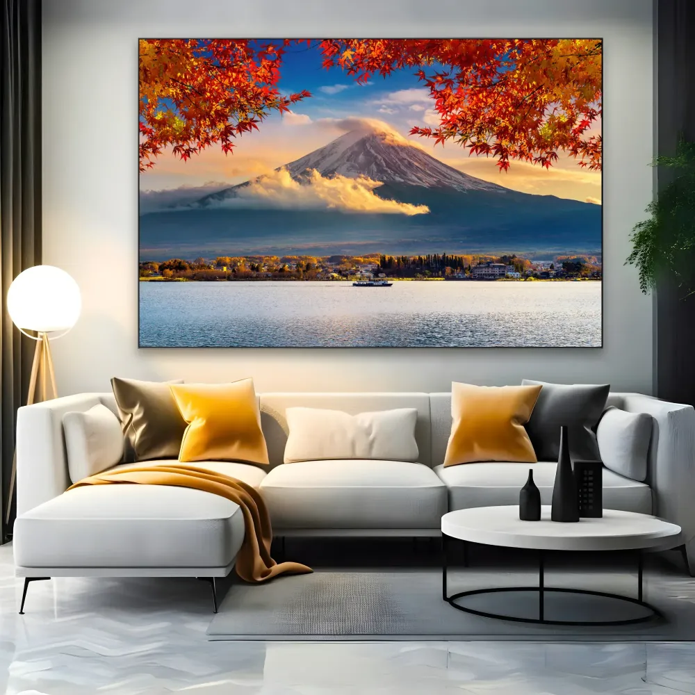 Fuji-vuori syksyllä, Japani OGC