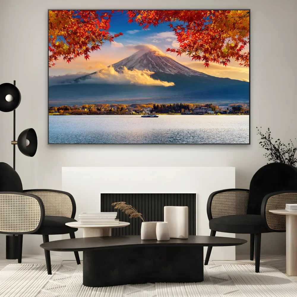 Fuji-vuori syksyllä, Japani OGC