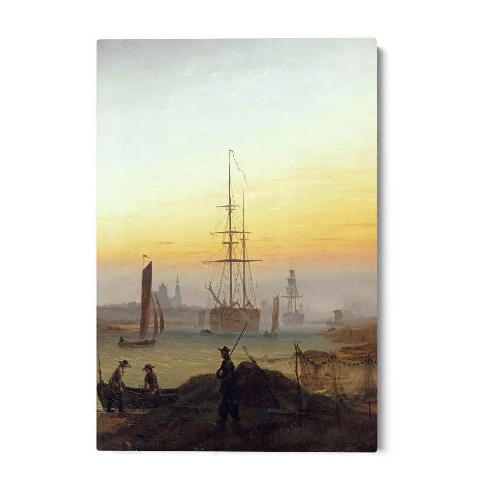 Greifswaldin satama, Caspar David Friedrich OGC