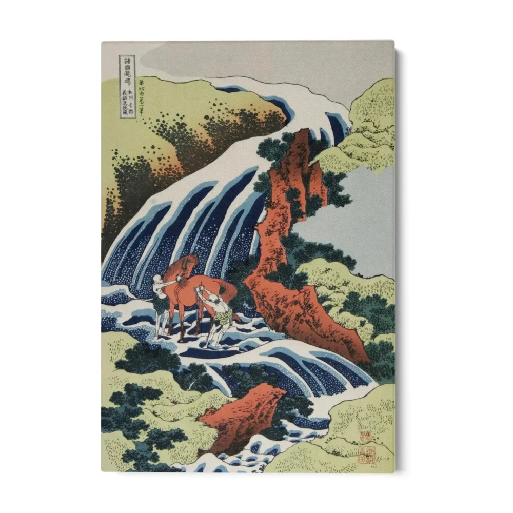 Hevosenpesuvesiputous, Katsushika Hokusai OGC