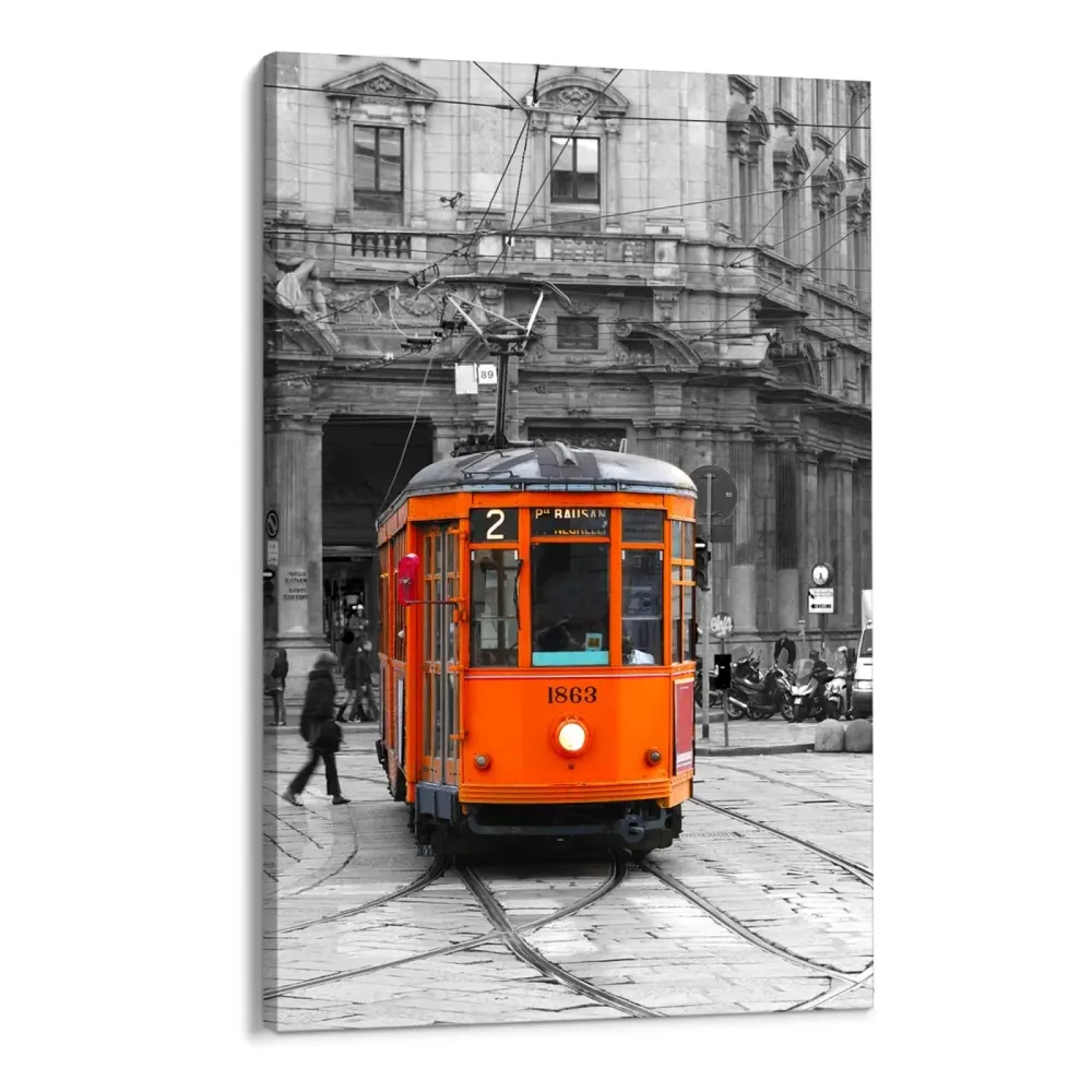 Historiallinen raitiovaunu, Milano, Italia OGC