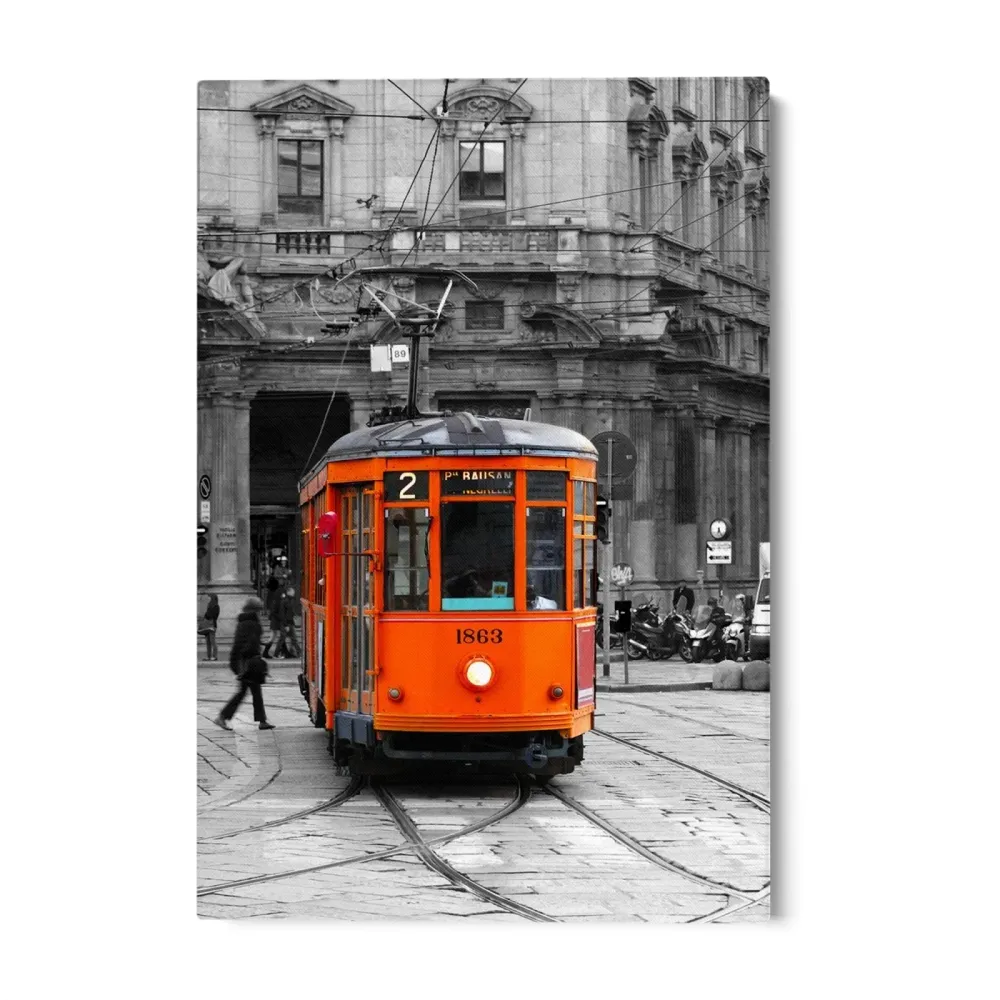 Historiallinen raitiovaunu, Milano, Italia OGC