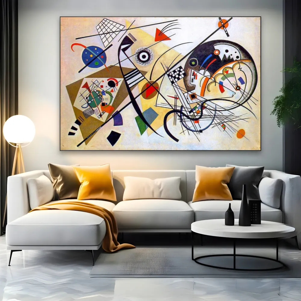 Jatkuva viiva, Wassily Kandinsky OGC