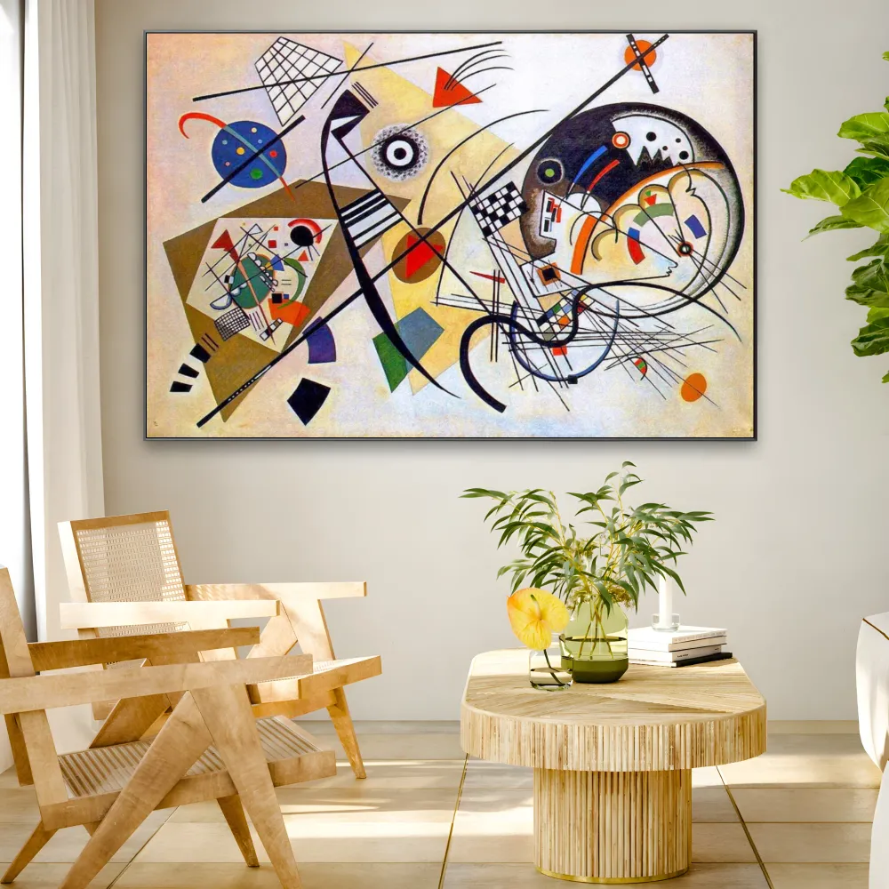 Jatkuva viiva, Wassily Kandinsky OGC