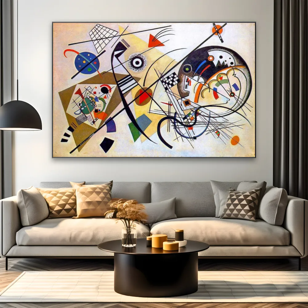 Jatkuva viiva, Wassily Kandinsky OGC