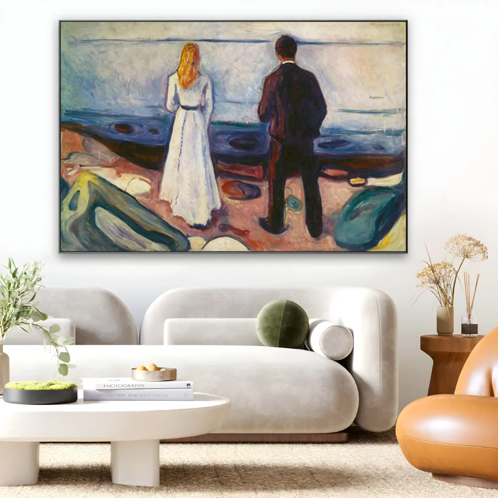 Kaksi ihmistä. Yksinäiset, Edvard Munch OGC