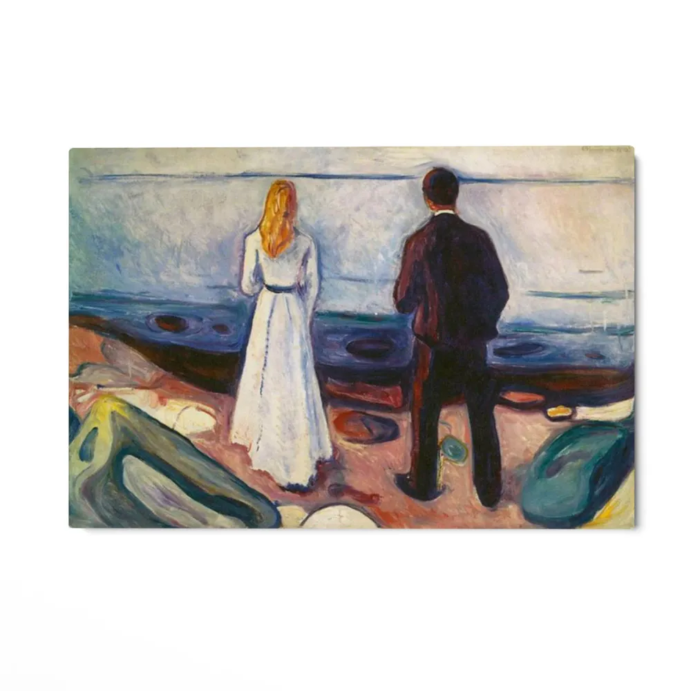 Kaksi ihmistä. Yksinäiset, Edvard Munch OGC
