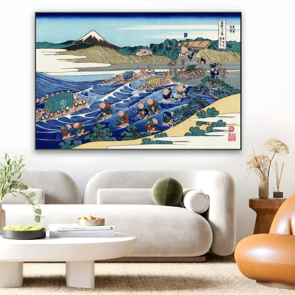 Kanagawan suuri aalto, Katsushika Hokusai OGC