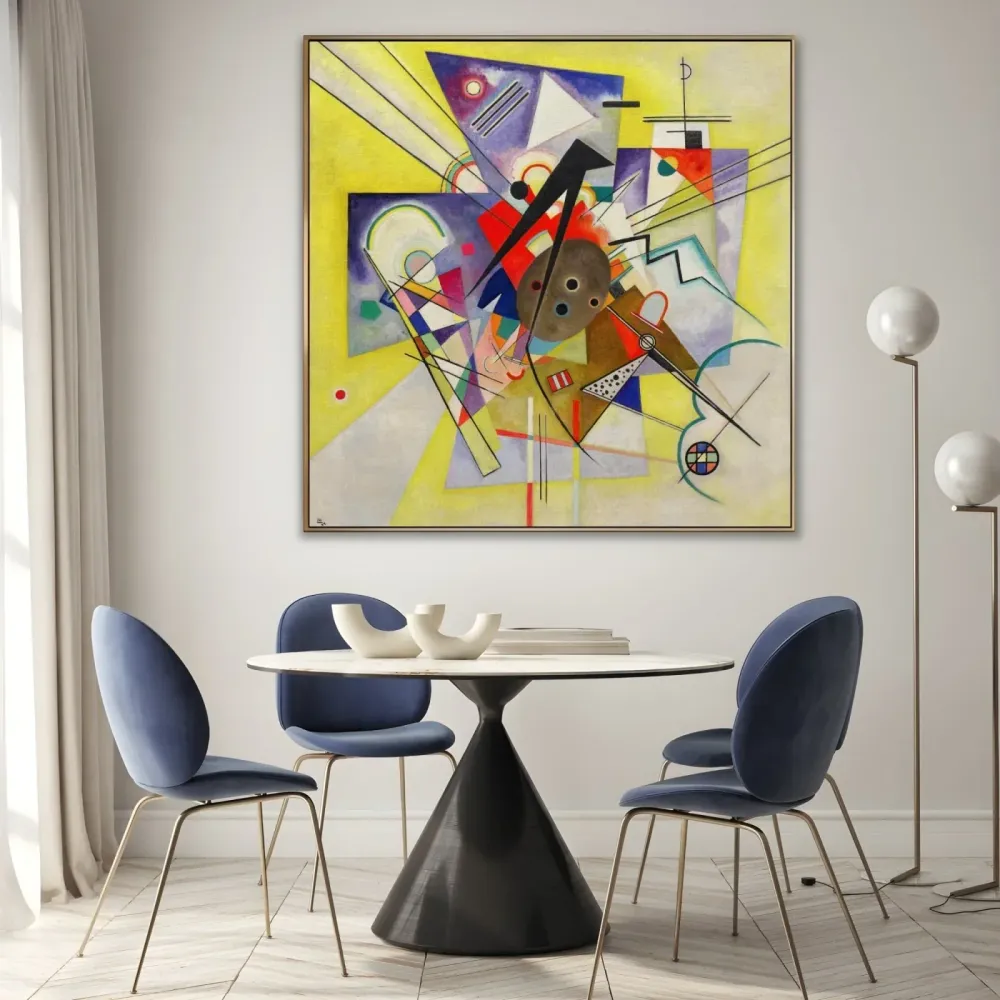 Keltainen säestys, Wassily Kandinsky OGC