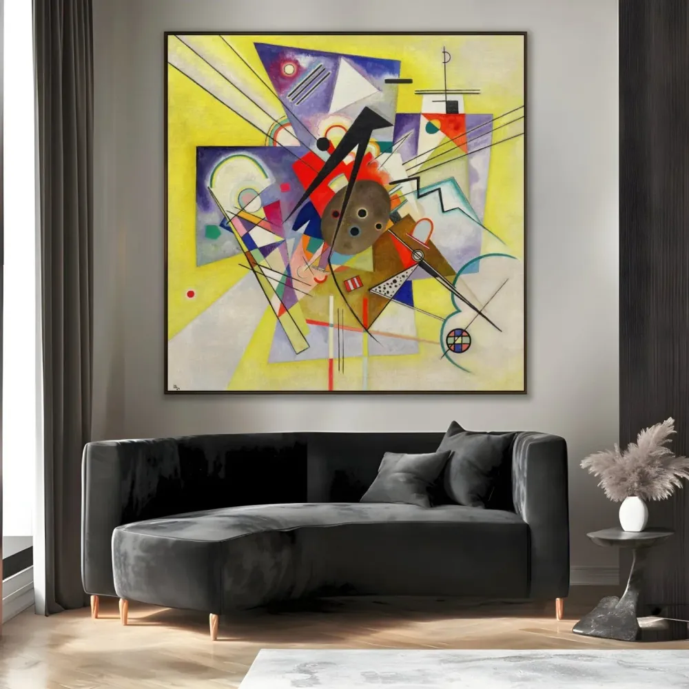 Keltainen säestys, Wassily Kandinsky OGC