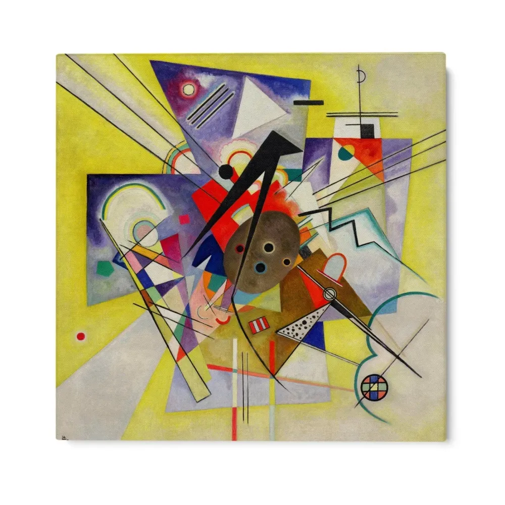 Keltainen säestys, Wassily Kandinsky OGC