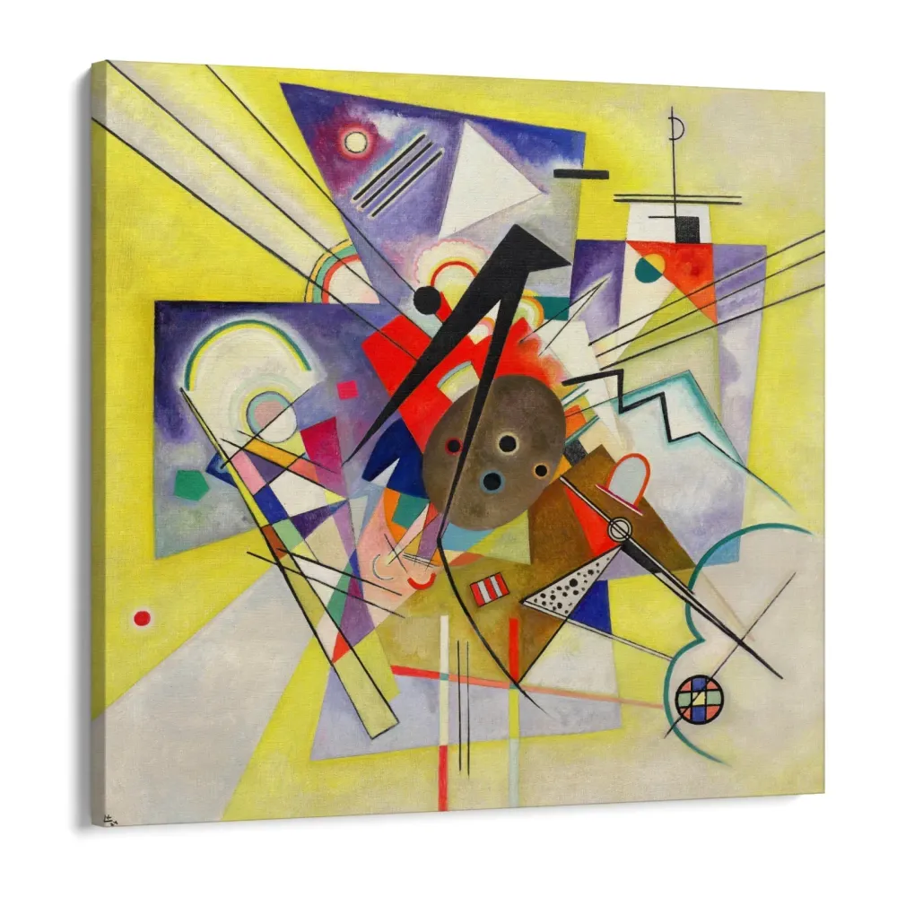 Keltainen säestys, Wassily Kandinsky OGC