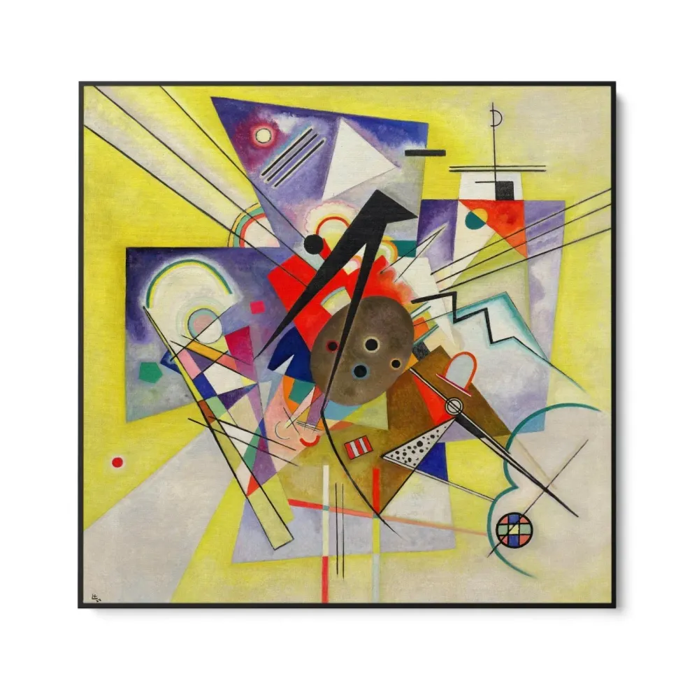 Keltainen säestys, Wassily Kandinsky OGC