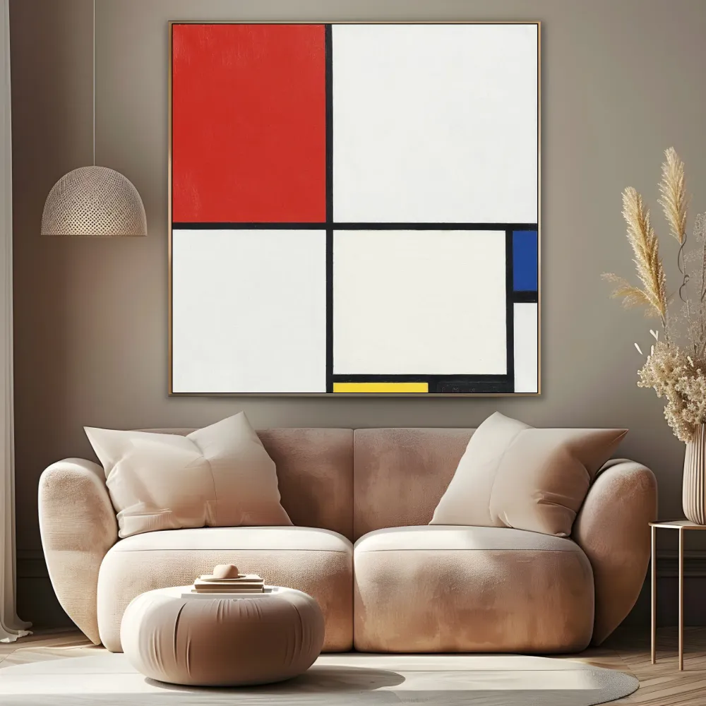 Koostumus N. III punaisella, sinisellä, keltaisella ja mustalla, Piet Mondrian OGC