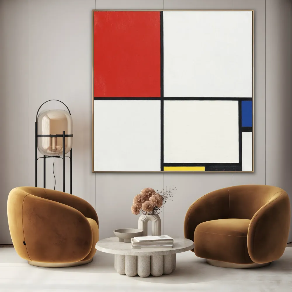 Koostumus N. III punaisella, sinisellä, keltaisella ja mustalla, Piet Mondrian OGC