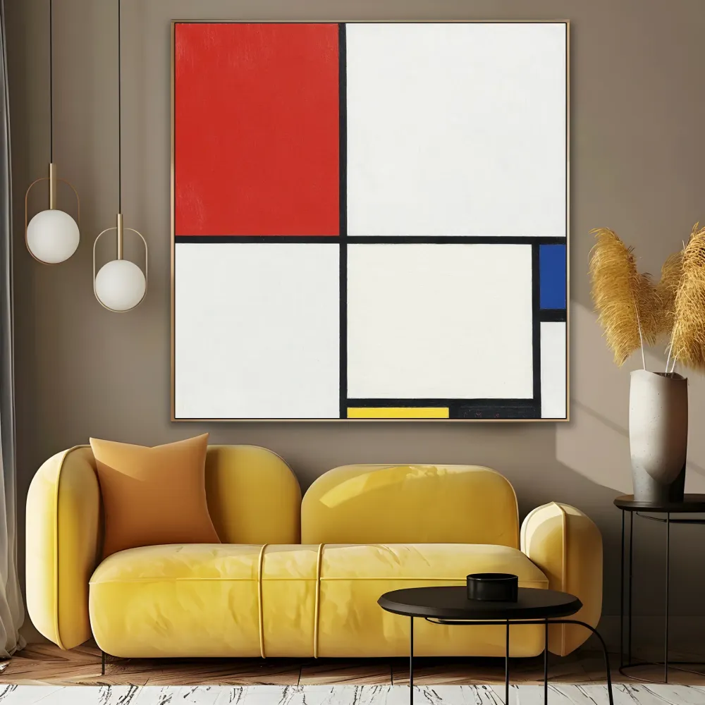 Koostumus N. III punaisella, sinisellä, keltaisella ja mustalla, Piet Mondrian OGC