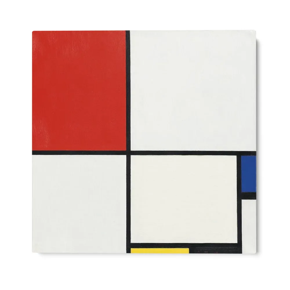 Koostumus N. III punaisella, sinisellä, keltaisella ja mustalla, Piet Mondrian OGC