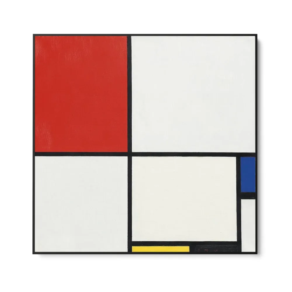 Koostumus N. III punaisella, sinisellä, keltaisella ja mustalla, Piet Mondrian OGC