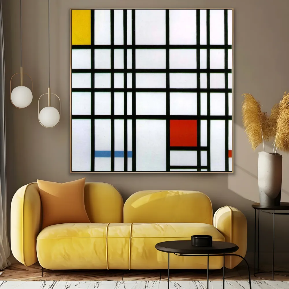 Koostumus punaisella, keltaisella ja sinisellä, Piet Mondrian OGC
