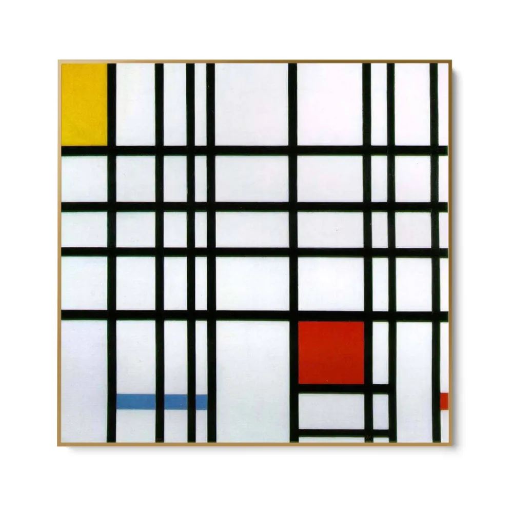 Koostumus punaisella, keltaisella ja sinisellä, Piet Mondrian OGC