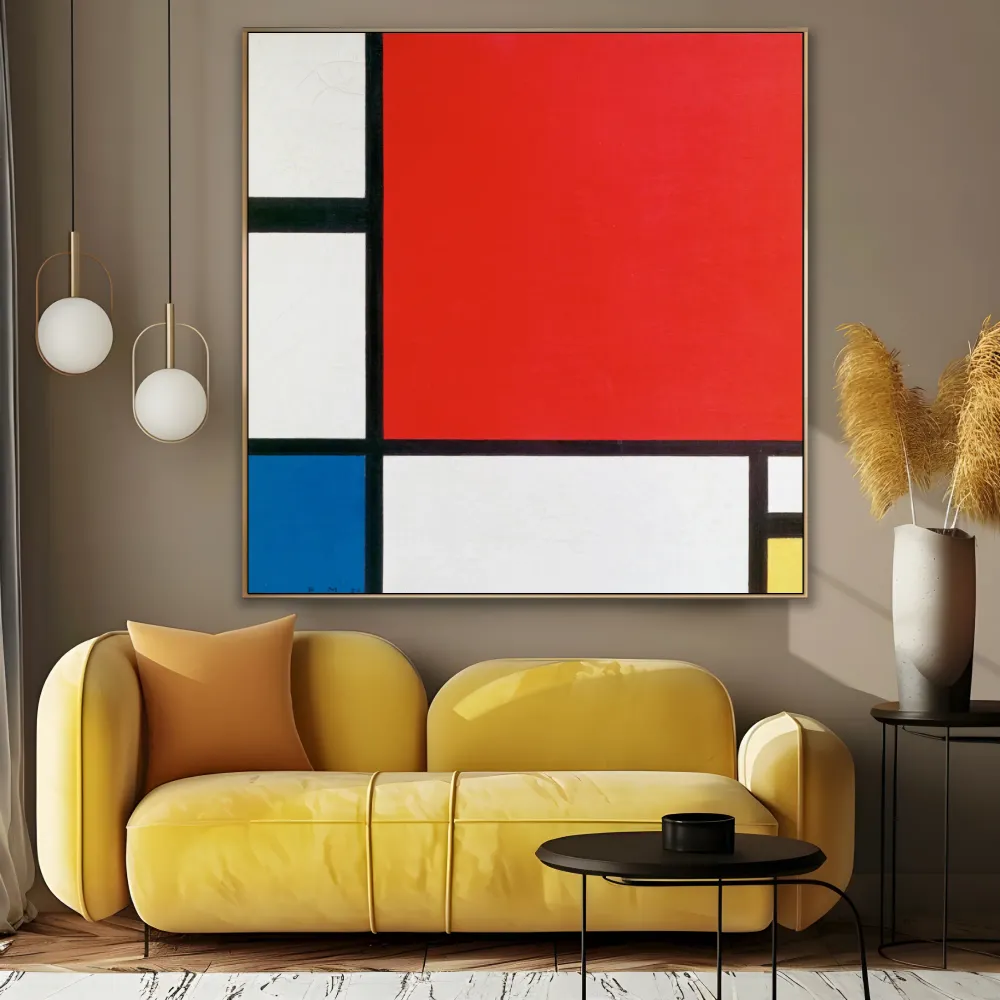 Koostumus punaisella, sinisellä ja keltaisella, Piet Mondrian OGC