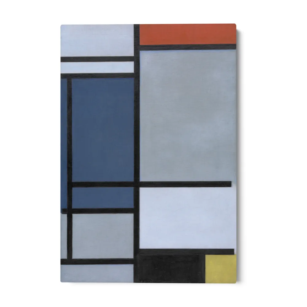Koostumus punaisella, sinisellä, mustalla, keltaisella ja harmaalla, Piet Mondrian OGC