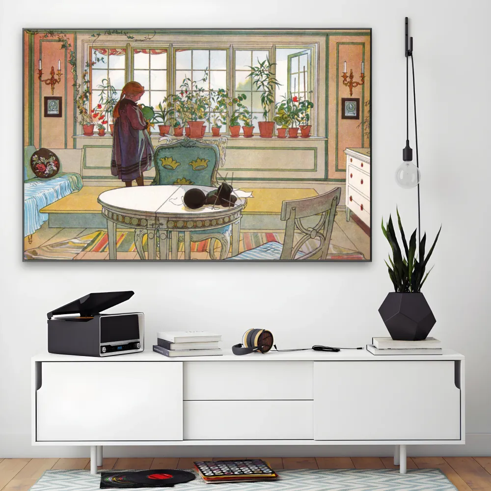 Kukitettu ikkuna, Carl Larsson OGC