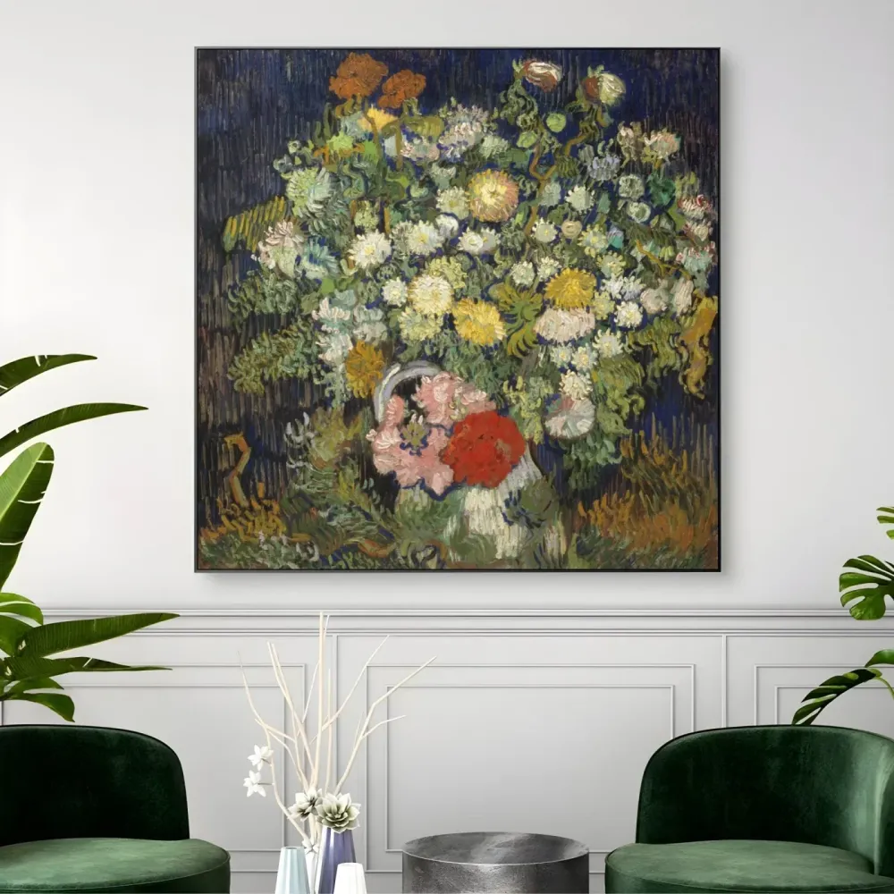 Kukkakimppu maljakossa, Vincent Van Gogh OGC